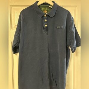 Orvis S/S Navy Polo Shirt